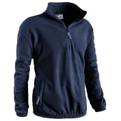 Fuori tutto - Felpa in Pile da Lavoro Mezza Zip Sottozero Svezia 7250 Taglia 4XL Colore Blu Navy