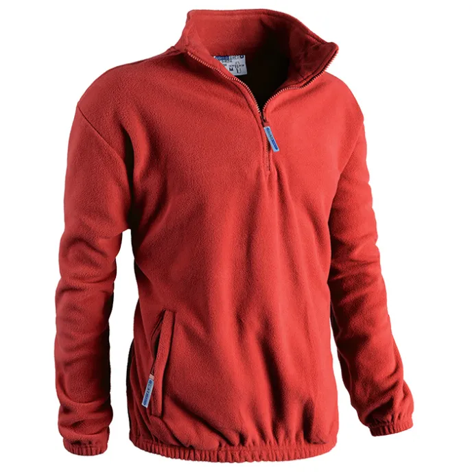 Fuori tutto - Felpa in Pile da Lavoro Mezza Zip Sottozero Svezia 7250 Taglia 4XL Colore Blu Navy