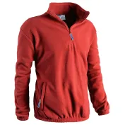 Fuori tutto - Felpa in Pile da Lavoro Mezza Zip Sottozero Svezia 7250 Taglia 4XL Colore Blu Navy