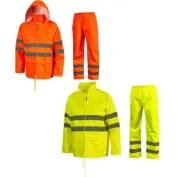 Completo da Lavoro Alta Visibilità Antipioggia U-Power Halley HL393
