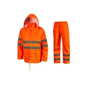 Completo da Lavoro Alta Visibilità Antipioggia U-Power Halley HL393