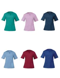 Fuori tutto - Casacca da lavoro Margherita medica da donna Giblor's 10M2062C. Taglia XL Colore Bluette