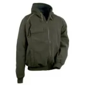 Fuori tutto - Giacca in Pile con Cappuccio da Lavoro Multitasche Cofra Potsdam V130-0-02  taglia L colore navy