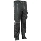 Fuori tutto - Pantaloni da Lavoro Stretch Elasticizzati Multitasche Cofra Pearland V472-0-02 Taglia 58 Colore Antracite Grigio