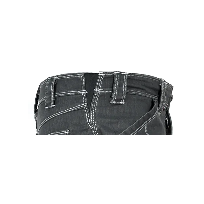 Fuori tutto - Pantaloni da Lavoro Stretch Elasticizzati Multitasche Cofra Pearland V472-0-02 Taglia 58 Colore Antracite Grigio