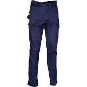 Fuori tutto - Pantaloni da Lavoro Cofra Stretch Multitasche Salanki V722-0-03 Taglia 48 Colore Nero Nero