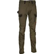 Fuori tutto - Pantaloni da Lavoro Cofra Stretch Multitasche Salanki V722-0-03 Taglia 50 Colore Nero Nero