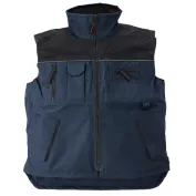 Gilet da Lavoro Coverguard RIPSTOP 5GRIP- Impermeabile - Blu Navy/Nero