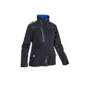 Parka Donna Coverguard Hibari 5HIB01 - Softshell - Nero/Blu