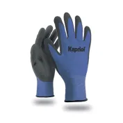 12 Paia - Guanti Da Lavoro Antiscivolo Kapriol In Latex POWER GRIP 128011