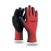 12 Paia - Guanti Da Lavoro Antitaglio Kapriol In Latex EASY GRIP 128020
