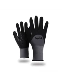 12 Paia - Guanti Da Lavoro Antiscivolo Kapriol In Nitrile Top Flex 128080