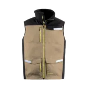 Gilet Da Lavoro Kapriol Kavir 135601 Multitasche Con Inserti Riflettenti