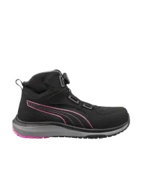 Scarpe antinfortunistiche Chiusura BOA Puma Aspire Pink Disc Mid S3S ESD FO HRO SR 632950