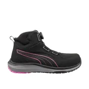 Scarpe antinfortunistiche Chiusura BOA Puma Aspire Pink Disc Mid S3S ESD FO HRO SR 632950