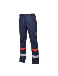 Pantaloni da Lavoro Multitasche Ignifugo Antistatico Alta Visibilità U-Power Titan MP247NO