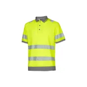 3 Pezzi - Polo da Lavoro Alta Visibilità U-Power Tape WHL388