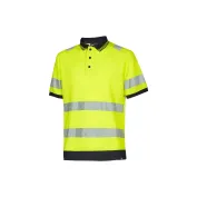 3 Pezzi - Polo da Lavoro Alta Visibilità U-Power Tape WHL388