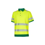 3 Pezzi - Polo da Lavoro Alta Visibilità U-Power Tape WHL388