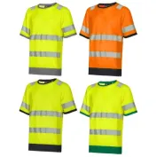3 Pezzi - T-Shirt da Lavoro Alta Visibilità U-Power Gloss WHL387
