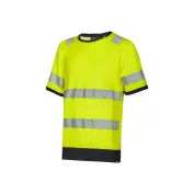 3 Pezzi - T-Shirt da Lavoro Alta Visibilità U-Power Gloss WHL387