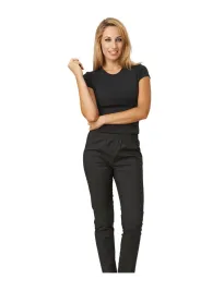 Fuori tutto - Pantaloni donna Happy Beauty Siggi - 63PA0995/00-8000 Taglia M Colore Nero