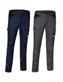 Fuori tutto - Pantaloni da Lavoro Multitasche Stretch Invernali Cofra Querrin V699-0 Taglia M Colore Antracite Nero