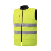 Gilet da Lavoro Rossini Jim Hi-Vis reversibile HH233 Alta Visibilità