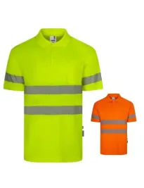 Polo da Lavoro Velilla 305532 Alta Visibilità