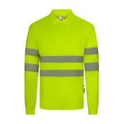 Polo da Lavoro Velilla 305534 Alta Visibilità Manica Lunga
