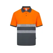 Polo da Lavoro Velilla Alta visibilità 305533 Bicolore