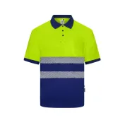 Polo da Lavoro Velilla Alta visibilità 305533 Bicolore