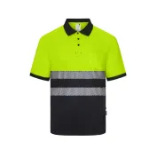 Polo da Lavoro Velilla Alta visibilità 305533 Bicolore