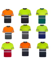 t-shirt da Lavoro Velilla Alta visibilità 305633 Bicolore
