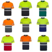 t-shirt da Lavoro Velilla Alta visibilità 305633 Bicolore