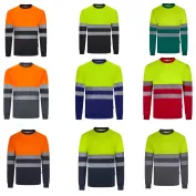 Felpa da Lavoro Velilla Alta visibilità 305635 Bicolore