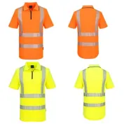 Polo da Lavoro Portwest KX302  Alta Visibilità