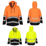 Giacca da Lavoro Portwest Alta Visibilità Parka EV401 Expedition Hi-Vis Multitasche Invernale