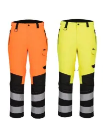 Pantaloni da Lavoro Portwest  Alta Visibilità Hi-Vis Expedition Trouser EV402 Multitasche