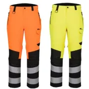 Pantaloni da Lavoro Portwest  Alta Visibilità Hi-Vis Expedition Trouser EV402 Multitasche
