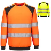 Felpa da Lavoro Portwest Alta Visibilità CD805 WX2 Eco Hi-Vis