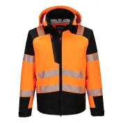 Giubbotto da Lavoro Portwest Alta Visibilità T166 PW3 Hi-Vis Multitasche Impermeabile Stretch