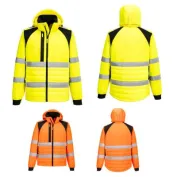 Giacca da Lavoro Portwest Alta Visibilità CD863 Softshell WX2 Multitasche Impermeabile