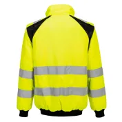 Giacca da Lavoro Portwest Alta Visibilità Pilot WX2 Hi-Vis 2 in 1 CD898 Multitasche Impermeabile