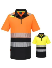 Polo da Lavoro Portwest DX435 Alta Visibilità