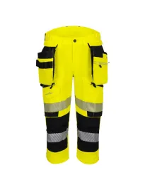 Pantalone da Lavoro Portwest Pirate DX402 Alta Visibilità Stretch Multitasche