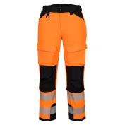 Pantaloni da Lavoro Portwest Alta Visibilità PW3 Harness T142 Stretch Multitasche