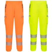 Pantaloni da Lavoro Portwest Alta Visibilità Sports Combat Joggers KX348 Multitasche