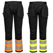 Pantaloni da Lavoro Portwest Alta Visibilità Holster CD858 Stretch Multitasche