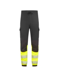Pantaloni da Lavoro Portwest Alta Visibilità Jogger FR433 Multitasche Antistatico Ignifugo